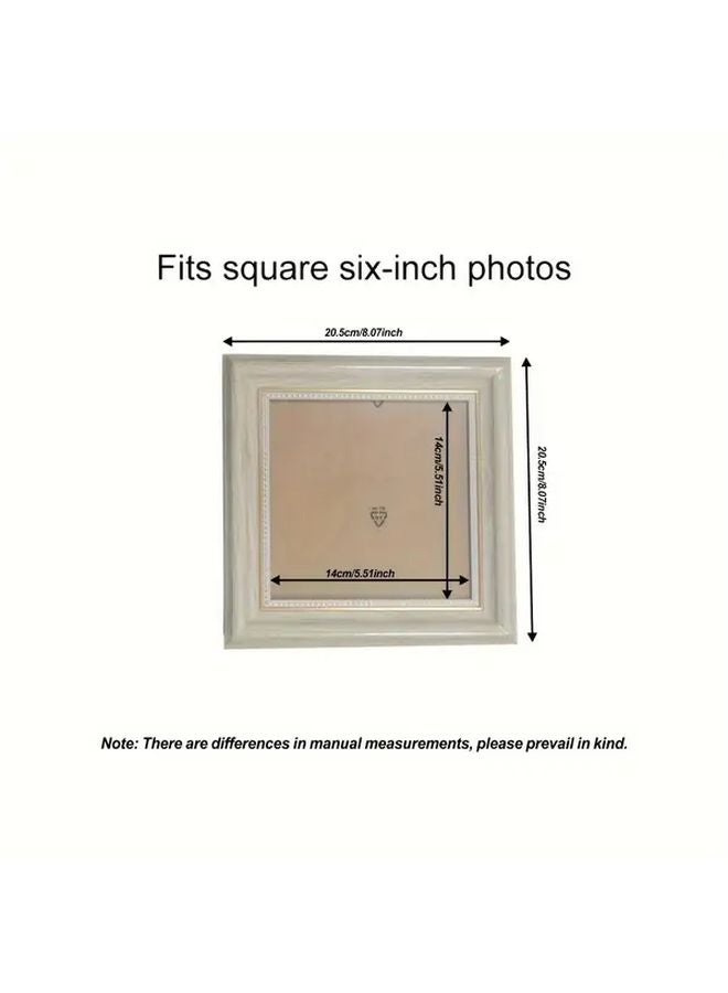 Blue Rustic Photo Frame for Desk or Wall Mounting Ideal Gift for Valentine Mother Day Thanksgiving Christmas - Image 3